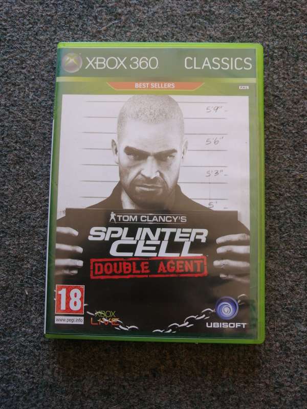 Xbox 360 Splinter Cell Double agent