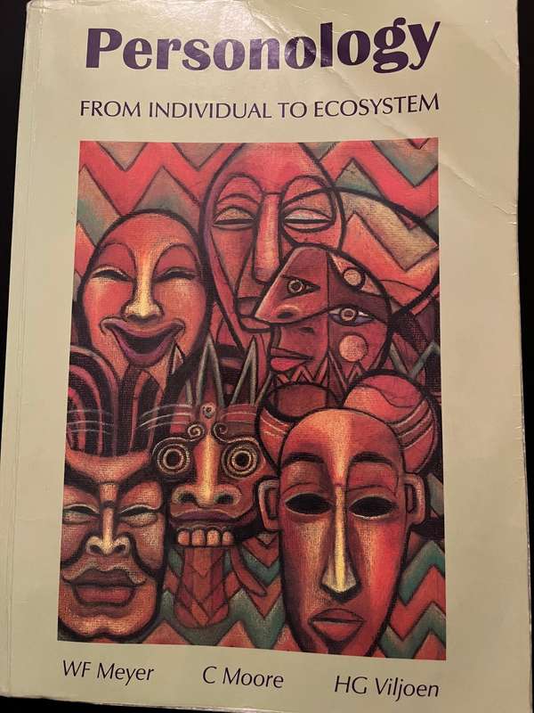 Personology: From Individual to Ecosystem (2nd ed.) by Meyer, Moore and Viljoen