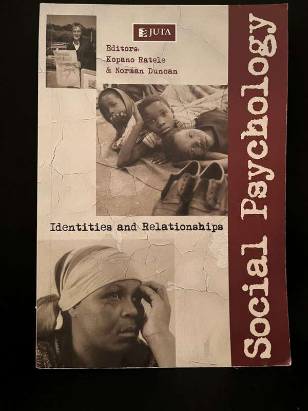 Social Psychology: Identities and Relationships by Ratele and Duncan (eds.)