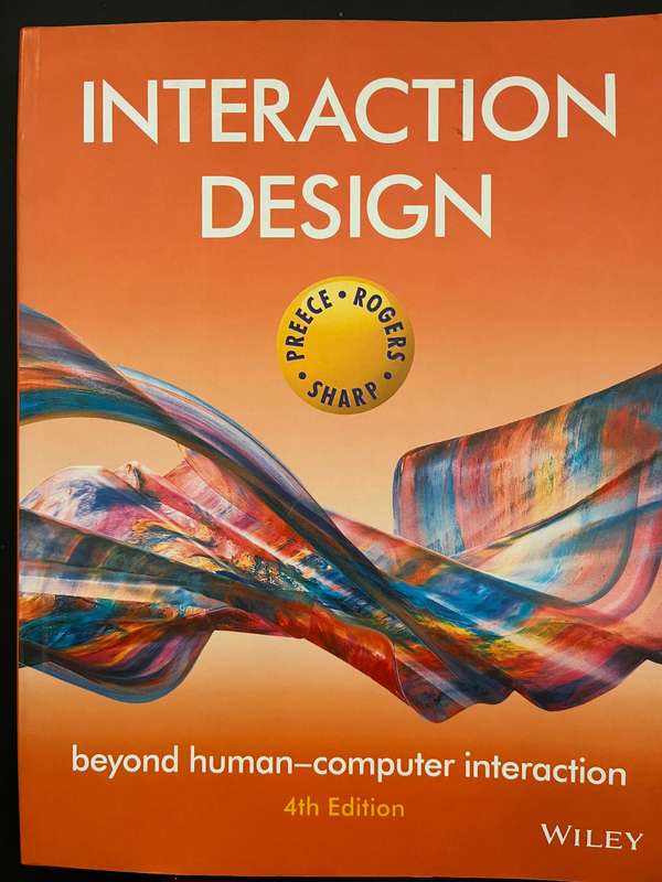Interaction Design (4th ed.) by Preece, Rogers and Sharp