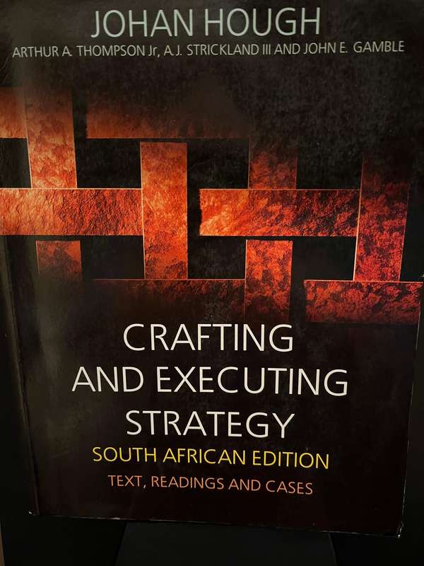 Crafting and Executing Strategy (SA Edition) by Hough