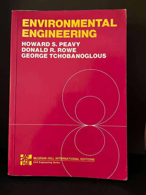 Environmental Engineering (International Ed.) by Peavy, Rowe and Tchobanoglous