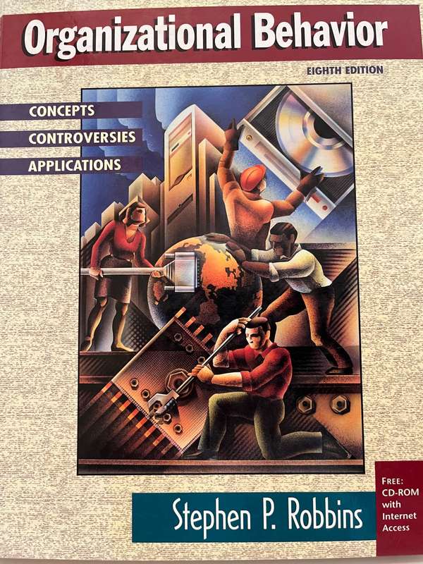 Organizational Behaviour (8th Ed.) by S.P. Robbins