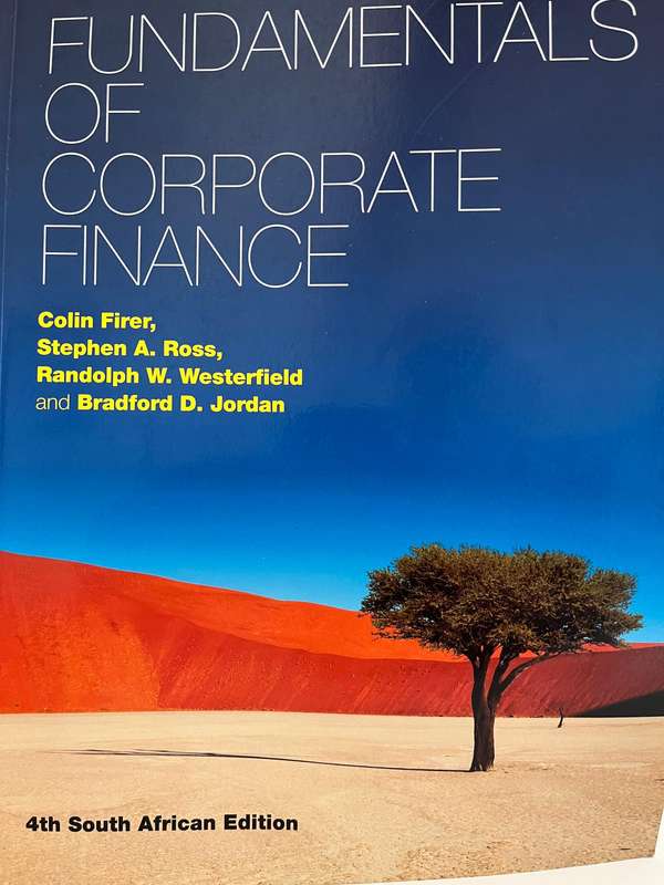 Fundamentals of Corporate Finance (4th SA Ed.) by Firer, Ross, Westerfield and Jordan