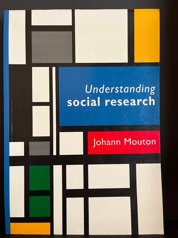 Understanding social research by Johann Mouton