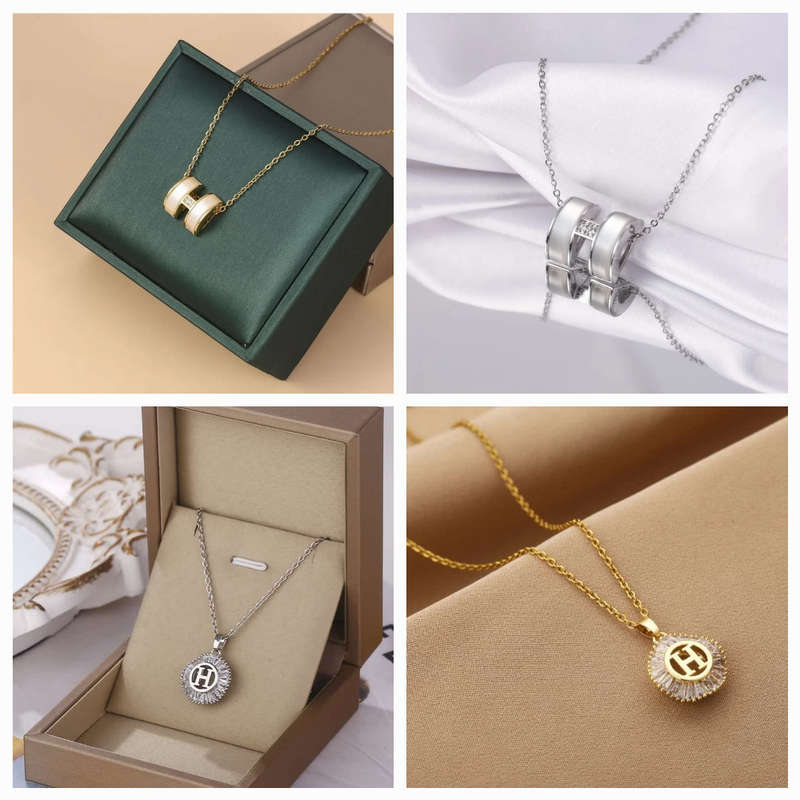 4 necklaces