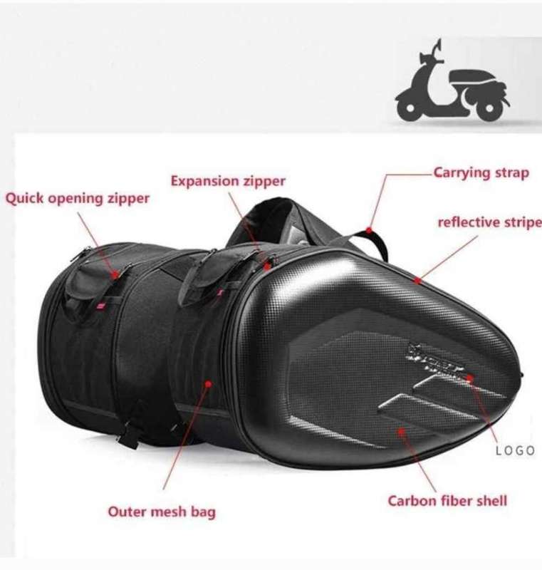 Motorcycle saddle bags
