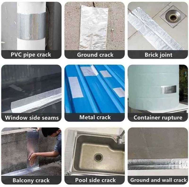Waterproof roof butyl tape 5cmx5mt