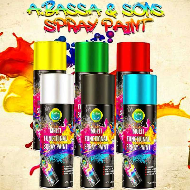 Spray paints 400 ml (bulk)