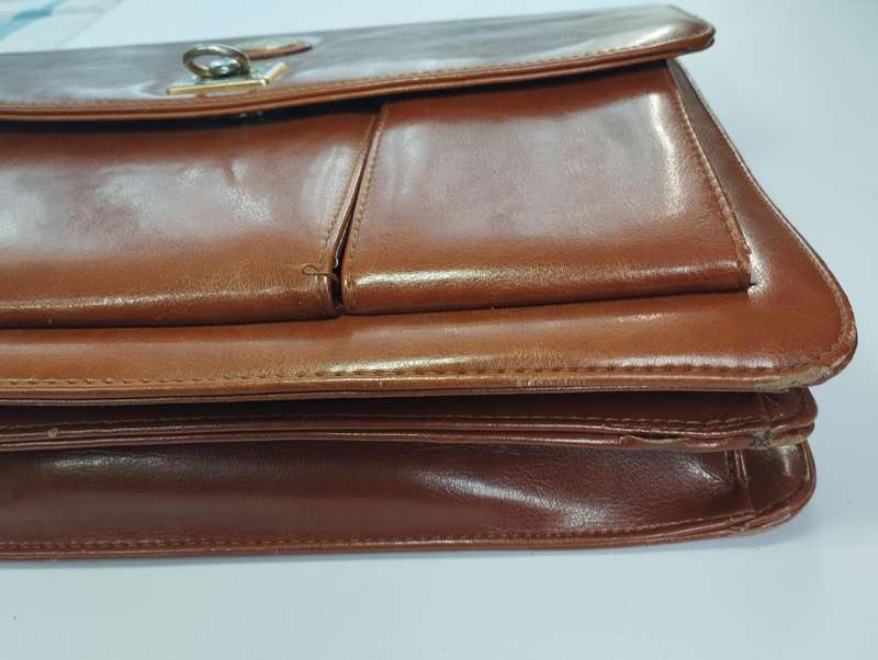 Italian Leather briefcase/laptop bag