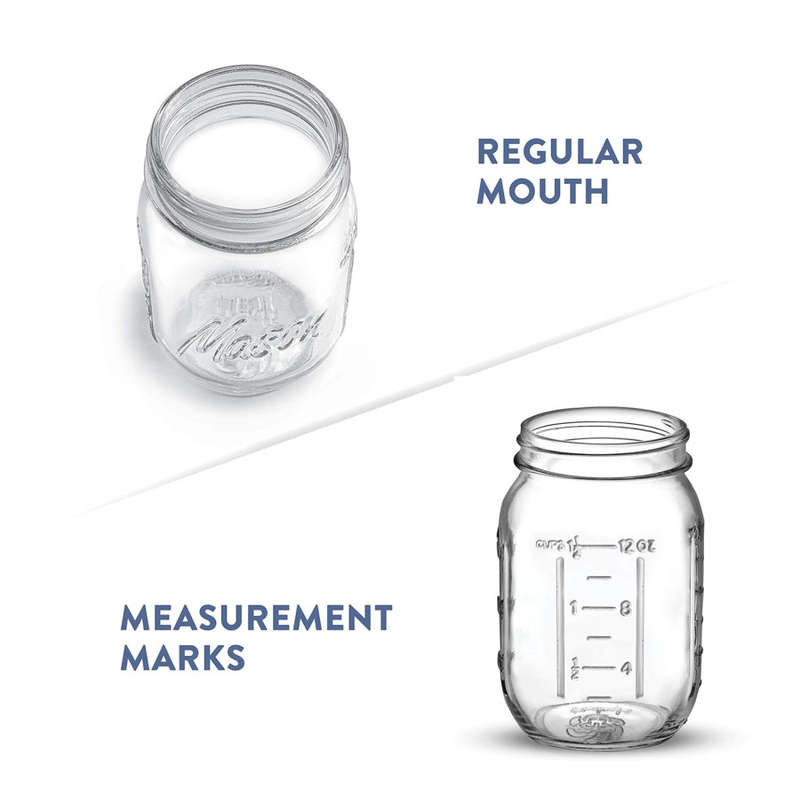 Paksh Novelty Mason Preserve Jars - 475ml