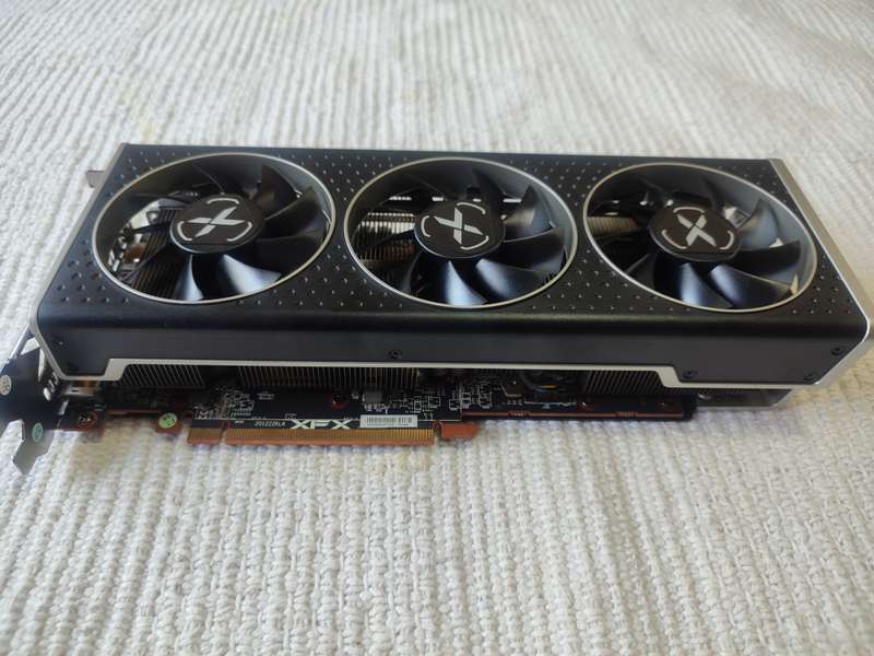 AMD Radeon RX 6600 XT (XFX MERC 308) with free antisag support