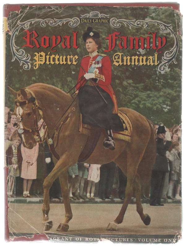 ROYAL FAMILY PICTURE ANNUAL  VOLUME ONE - SARAH LANGTON  (OLD)