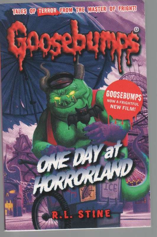 GOOSEBUMPS ONE DAY AT HORRORLAND - R L STINE (1994) TEEN FICTION