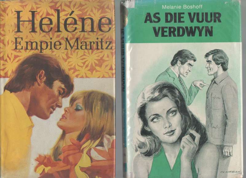 TWEE LEKKER LEES BOEKE: HELENE, EMPIE MARITZ & AS DIE VUUR VERDWYN DEUR MELANIE BOSHOFF