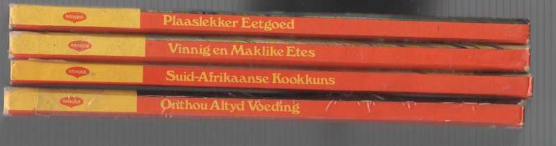 MAGGI MAAK 'N MAAL, VIER HARDEBANDBOEKE (1978)