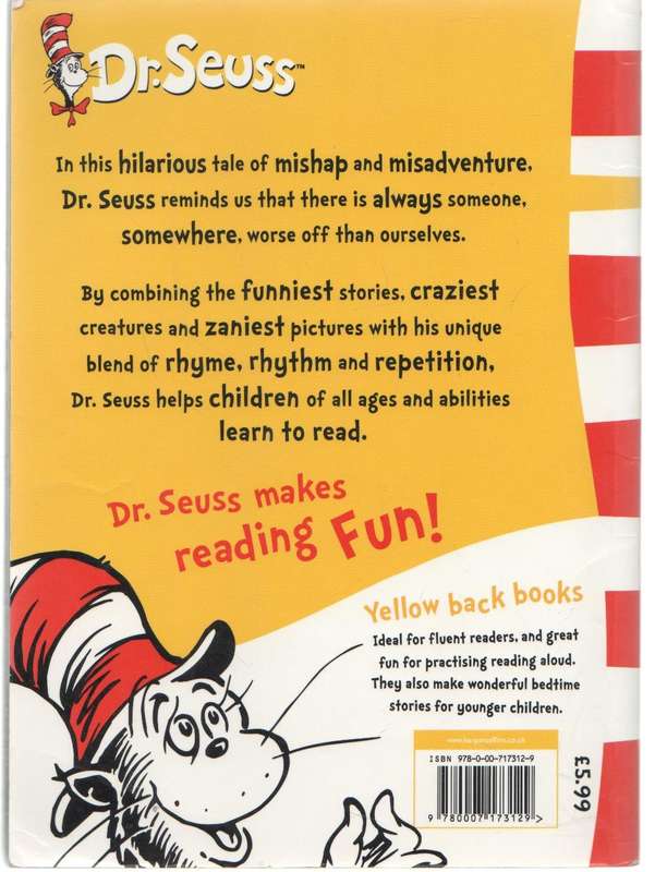 DID I EVER TELL YOU HOW LUCKY YOU ARE? - DR SEUSS (1974)