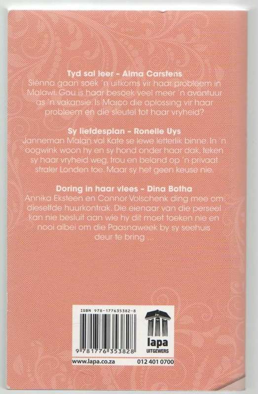 ROMANZA 3 IN 1 : ALMA CARSTENS, RONELLE UYS EN DINA BOTHA (1 STE UITGAWE 2021)
