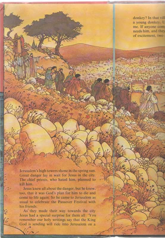 JESUS IN DANGER - A LADYBIRD BIBLE BOOK (1ST PUBLISHED 1979) - JENNY ROBERTSON