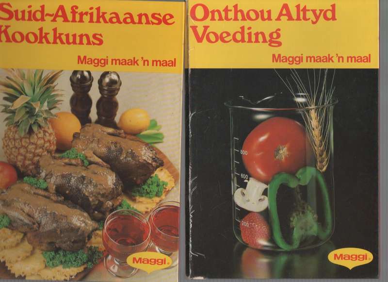 MAGGI MAAK 'N MAAL, VIER HARDEBANDBOEKE (1978)