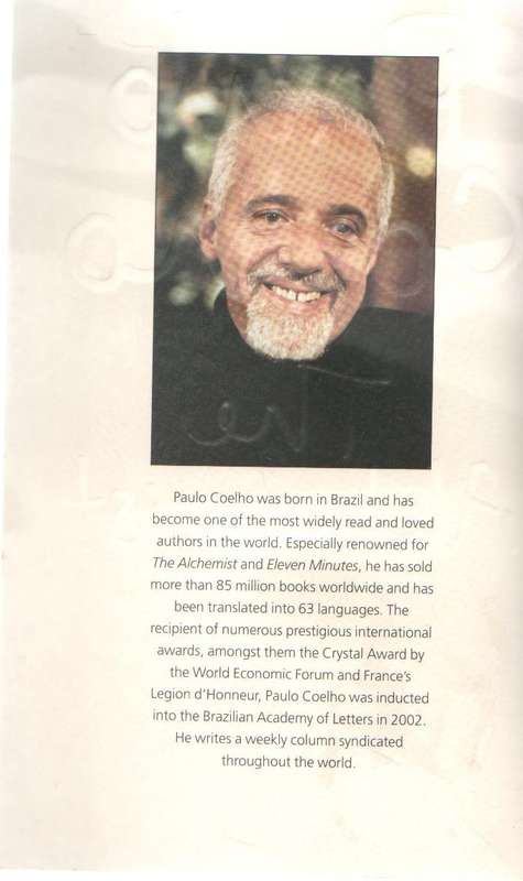 THE ALCHEMIST - PAUL COELHO (2006)
