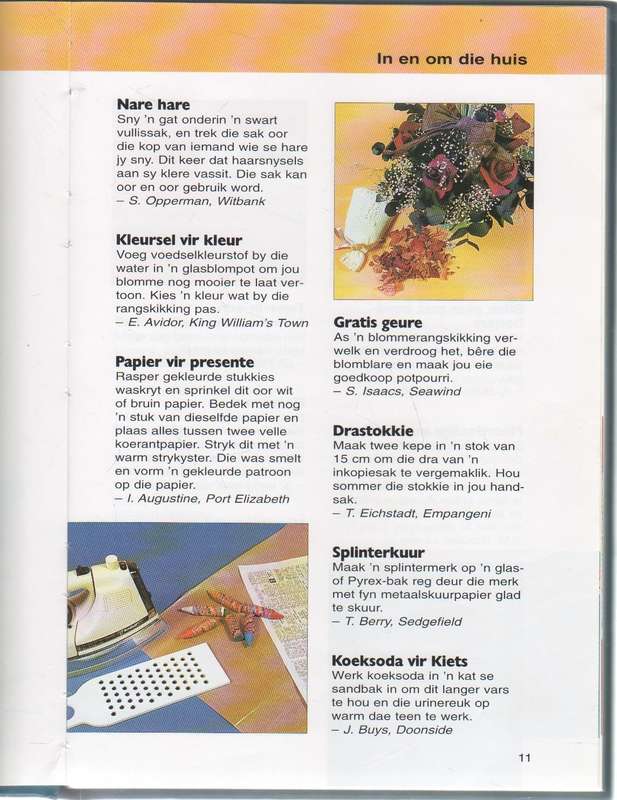HUISGENOOT  NOG WENKE WAT WERK - LEO KRITZINGER (1 STE UITGAWE 1996)