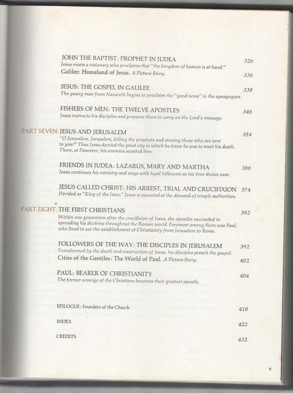 GREAT PEOPLE OF THE BIBLE AND HOW THEY LIVED (7 TH PRINTING 1981) BY THE READER'S  DIGEST ASSOC