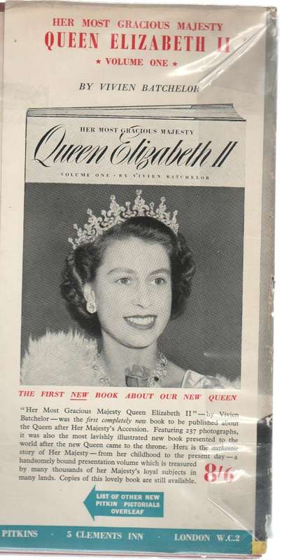 ROYAL FAMILY PICTURE ANNUAL  VOLUME ONE - SARAH LANGTON  (OLD)