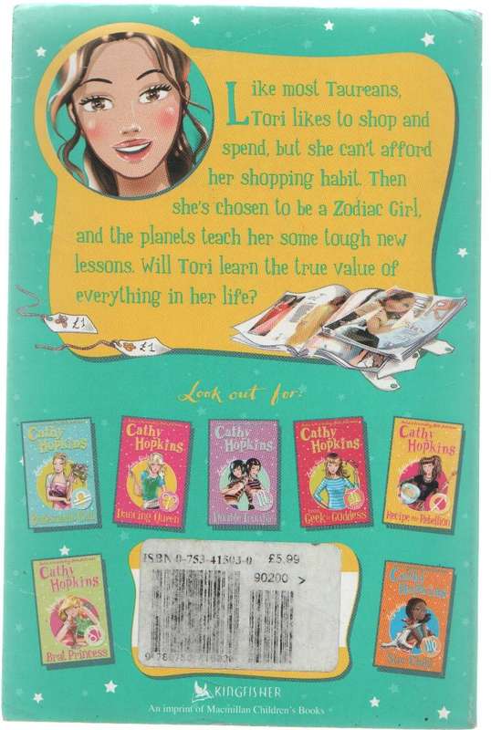 DISCOUNT DIVA ZODIAC GIRLS - CATHY HOPKINS (1 ST PUBLISHED 2008)