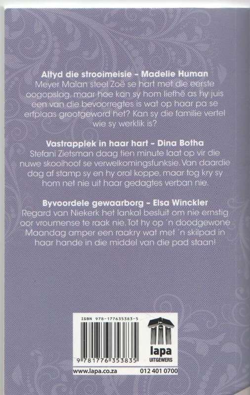 ROMANZA 3 IN 1 : MADELIE HUMAN, DINA BOTHA, ELSA WINCKLER (1 STE UITGAWE 2021)