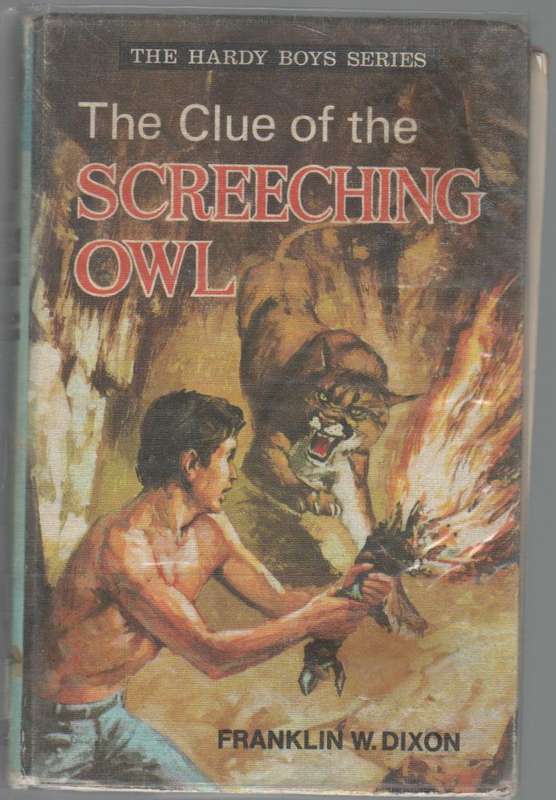 THE CLUE OF THE SCREECHING OWL - FRANKLIN W DIXON (THE HARDY BOYS SERIES - 1972)
