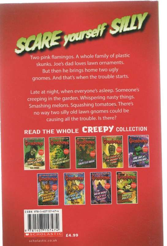 GOOSEBUMPS, REVENGE OF THE LAWN GNOMES - R L STINE  (2015) SCHOLASTIC