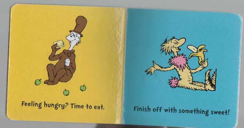 THREE SMALL CARD BOARD DR SEUSS BOOKS:SUPER SHAPES , WACKY WEATHER, TERRIFIC TIME (1 ST PUBL 2011)