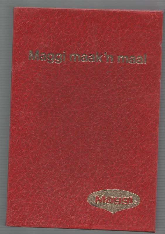 MAGGI MAAK 'N MAAL, VIER HARDEBANDBOEKE (1978)