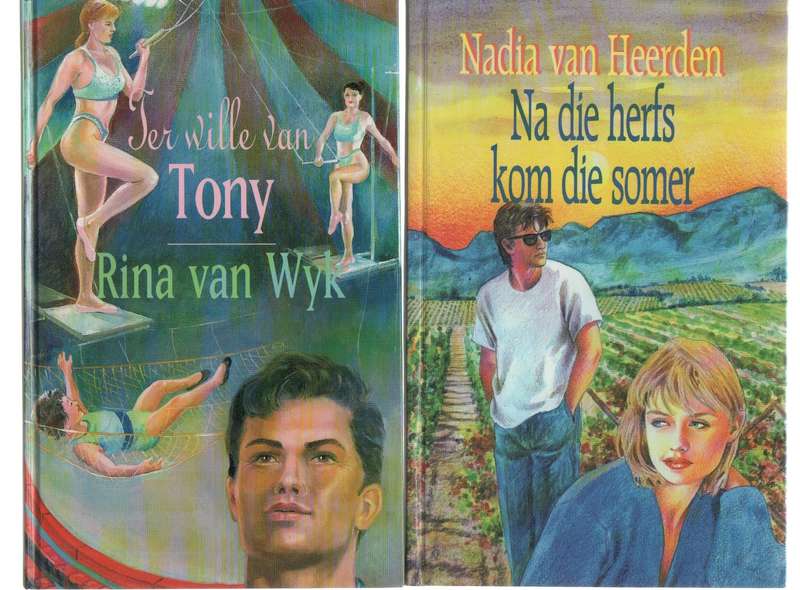 VYF HARDEBAND LEKKERLEESBOEKE- NADIA VAN HEERDEN, RINA VAN WYK, KOBIE VAN NIEKERK