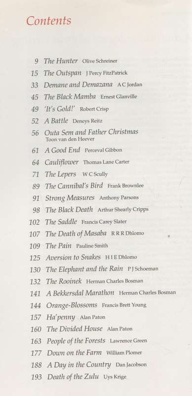THE BEST SOUTH AFRICAN SHORT STORIES - ANNE TURNER (1 ST EDITION 1991)