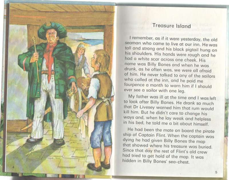 TREASURE ISLAND - LADYBIRD (1979)