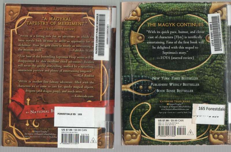 FOUR ANGIE SAGE  SEPTIMUS HEAP PAPERBACKS: BOOK NUMBERS 2, 3, 4 & 6