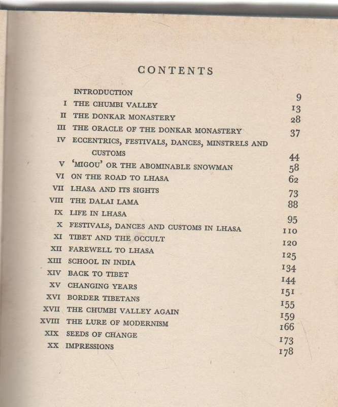 YOUNG DAYS IN TIBET - TSEWANG PEMBA (1 ST PUBLISHED 1957)