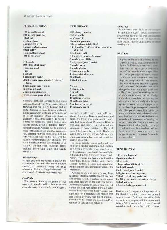 THE CAPE MALAY COOKBOOK - FALDELA WILLIAMS (1 ST PUBLISHED IN SOFT COVER 1993)