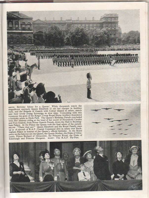 ROYAL FAMILY PICTURE ANNUAL  VOLUME ONE - SARAH LANGTON  (OLD)
