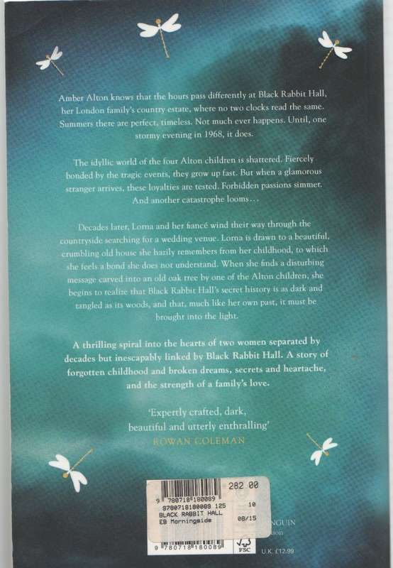 BLACK RABBIT HALL - EVE CHASE (1 ST PUBLISHED 2015)