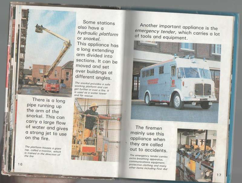 PEOPLE WHO HELP US,  THE FIRE SERVICE - LADYBIRD