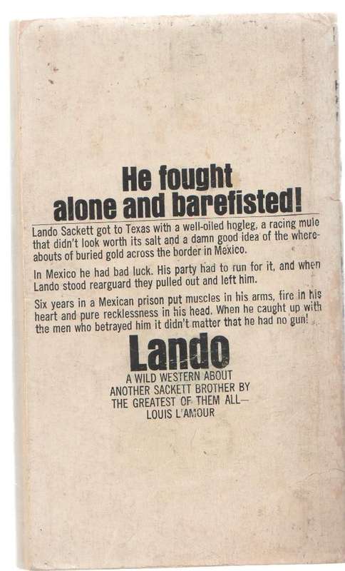 LANDO - LOUIS LAMOUR (WESTERN - 1971)