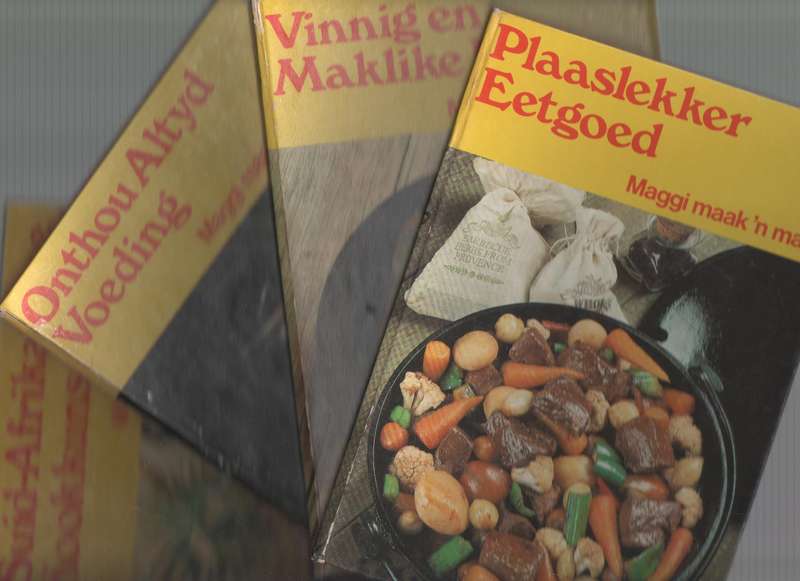 MAGGI MAAK 'N MAAL, VIER HARDEBANDBOEKE (1978)