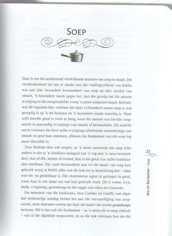 KOS VIR DIE KENNER,'N KOOKBOEK MET MEER AS DUISEND GOEIE RESEPTE - C LOUIS LEIPOLDT (2011)