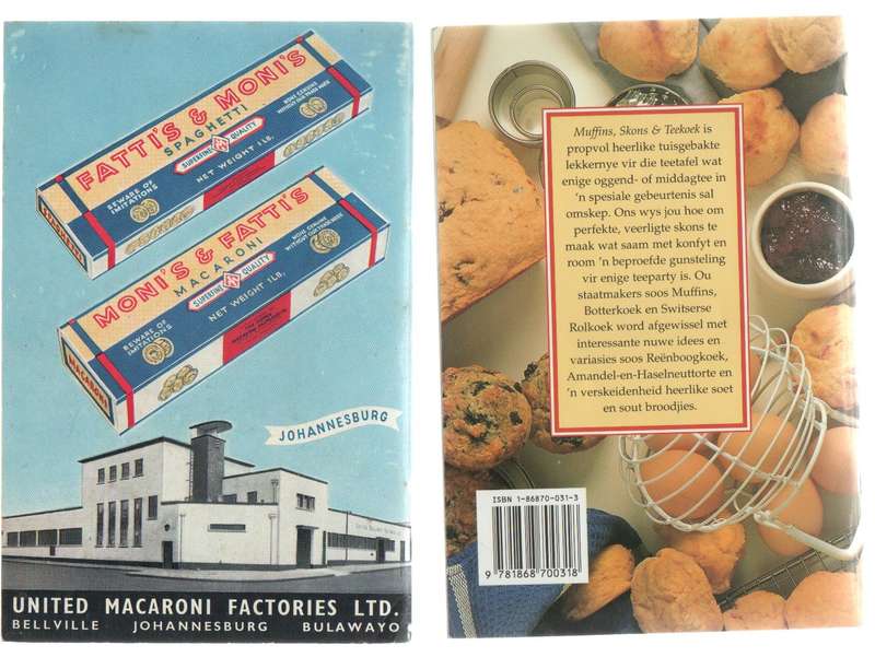 DRIE RESEPTE BOEKE: MUFFINS, SKONS & TEEKOEK, FATTIS & MONIS EN CADAC BRAAIOOND RESEPTE