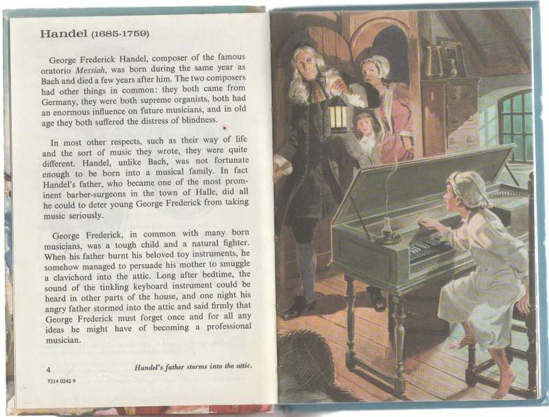 LIVES OF THE GREAT COMPOSERS BOOK 2 (1969) - LADYBIRD BOOKS