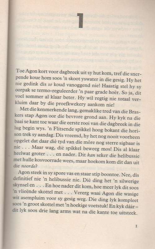 AGON EN DIE DONKER PLANEET - JOHN COETZEE (1 STE UITGAWE 1993) JEUGVERHAAL