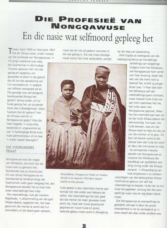 VERLORE SKAKELS, ONVERKLAARDE GEHEIME VAN SUIDER-AFRIKA - ROB MARSH (1 STE UITGAWE 1994)